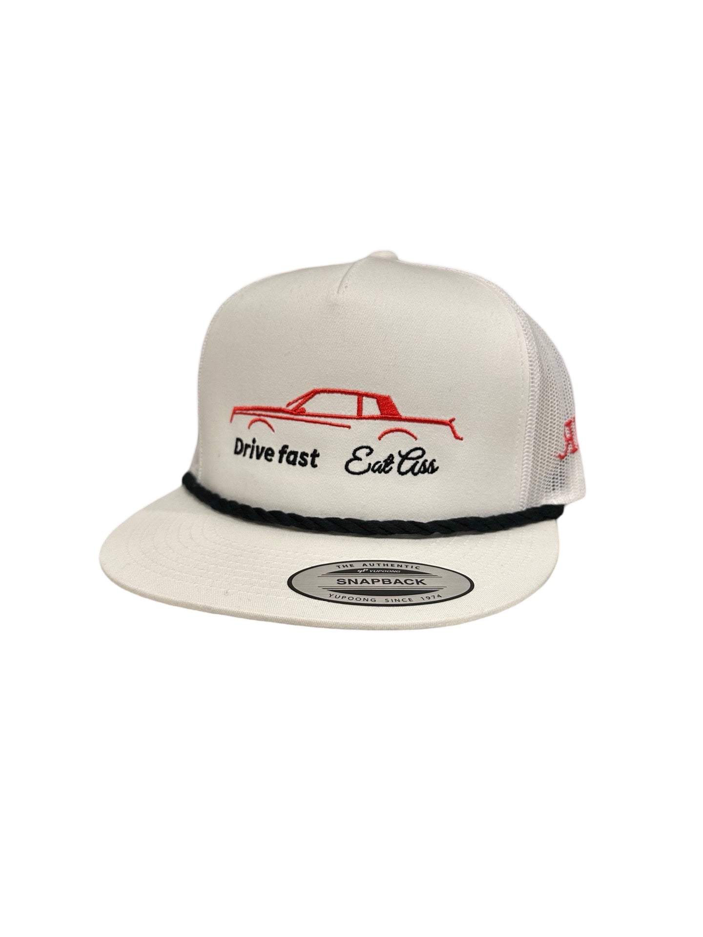 Drive fast, eat ass