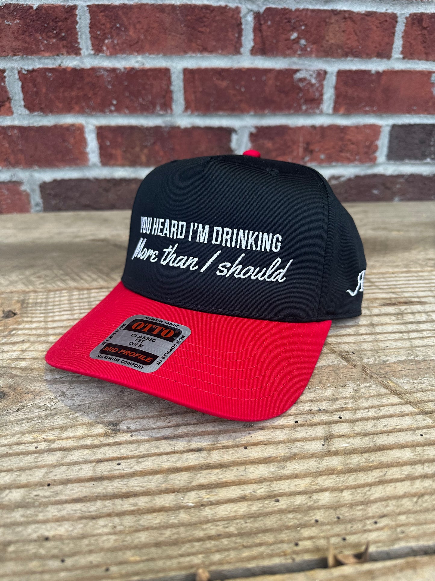 You heard I’m drinking..