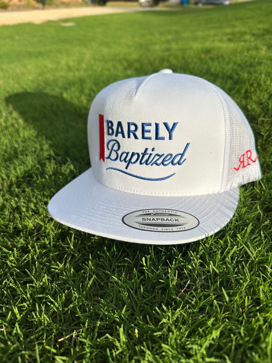 Barely Baptized™ Hat – Red Rope Threads